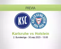 Pronóstico Karlsruhe Holstein (30 setiembre 2023)