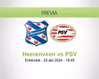 Pronóstico Heerenveen PSV (25 abril 2024)