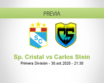 Sporting Cristal vs Carlos Stein