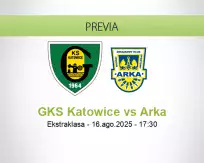 Pronóstico GKS Katowice Arka (16 agosto 2025)