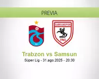 Pronóstico Trabzon Samsun (31 agosto 2025)
