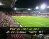 Pronóstico PSV Saint-Gilloise (16 septiembre 2025)