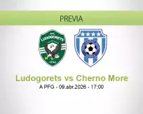 Ludogorets vs Cherno More
