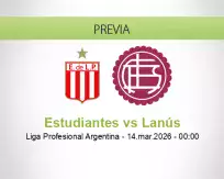 Estudiantes vs Lanús