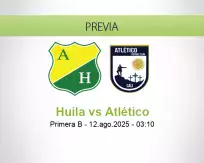 Pronóstico Huila Atlético (12 agosto 2025)