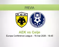 Pronóstico AEK Celje (19 marzo 2026)