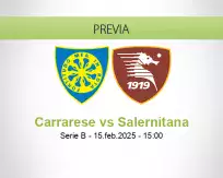 Pronóstico Carrarese Salernitana (15 febrero 2025)