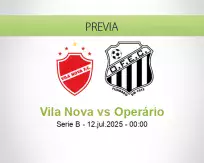 Pronóstico Vila Nova Operário (11 julio 2025)