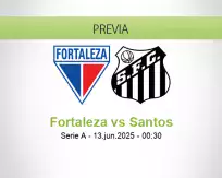 Fortaleza vs Santos