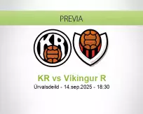 Pronóstico KR Víkingur R (14 septiembre 2025)