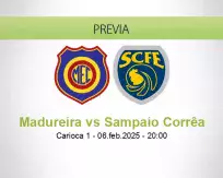 Pronóstico Madureira Sampaio Corrêa (06 febrero 2025)