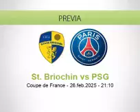 Pronóstico St. Briochin PSG (26 febrero 2025)