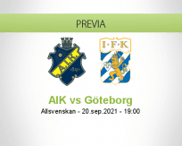 Pronóstico AIK Göteborg (20 septiembre 2021)