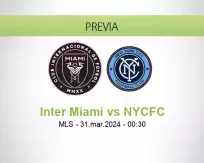 Pronóstico Inter Miami NYCFC (30 marzo 2024)
