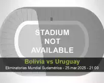 Bolivia vs Uruguay