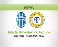 Pronóstico Mladá Boleslav Teplice (13 abril 2024)