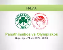 Pronóstico Panathinaikos Olympiakos (21 septiembre 2025)