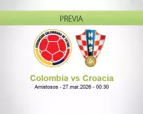 Colombia vs Croacia