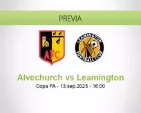 Pronóstico Alvechurch Leamington (13 septiembre 2025)