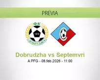 Pronóstico Dobrudzha Septemvri (08 febrero 2026)