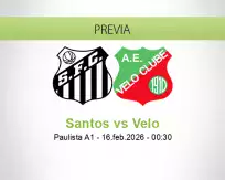 Santos vs Velo