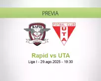 Pronóstico Rapid UTA (29 agosto 2025)