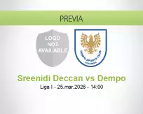 Sreenidi Deccan vs Dempo