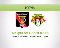 Melgar vs Santa Rosa