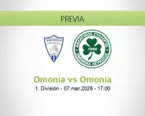 Pronóstico Omonia Omonia (07 marzo 2026)