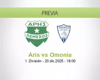 Pronóstico Aris Omonia (20 diciembre 2025)