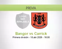 Pronóstico Bangor Carrick (18 abril 2026)