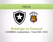 Botafogo vs Caracas