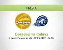 Pronóstico Dorados Celaya (01 febrero 2025)