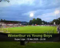 Pronóstico Winterthur Young Boys (15 febrero 2025)