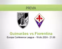 Pronóstico Guimarães Fiorentina (19 diciembre 2024)