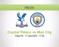Crystal Palace vs Man City