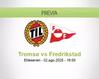 Pronóstico Tromsø Fredrikstad (02 agosto 2025)