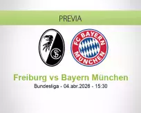 Freiburg vs Bayern München