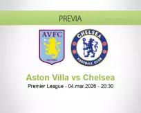 Aston Villa vs Chelsea