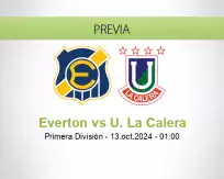 Pronóstico Everton U. La Calera (12 octubre 2024)