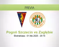 Pronóstico Pogoń Szczecin Zagłębie (01 febrero 2025)