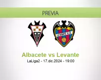 Pronóstico Albacete Levante (17 diciembre 2024)