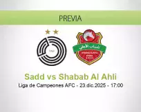 Sadd vs Shabab Al Ahli