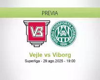 Pronóstico Vejle Viborg (29 agosto 2025)