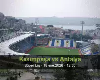 Pronóstico Kasımpaşa Antalya (18 enero 2026)