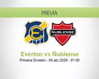 Pronóstico Everton Ñublense (04 abril 2026)