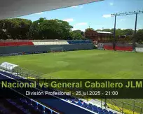Pronóstico Nacional General Caballero JLM (25 julio 2025)