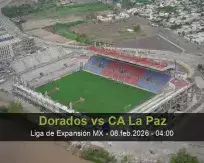 Pronóstico Dorados CA La Paz (08 febrero 2026)