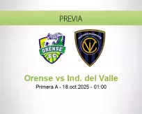 Orense vs Ind. del Valle