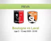 Pronóstico Boulogne Laval (12 septiembre 2025)